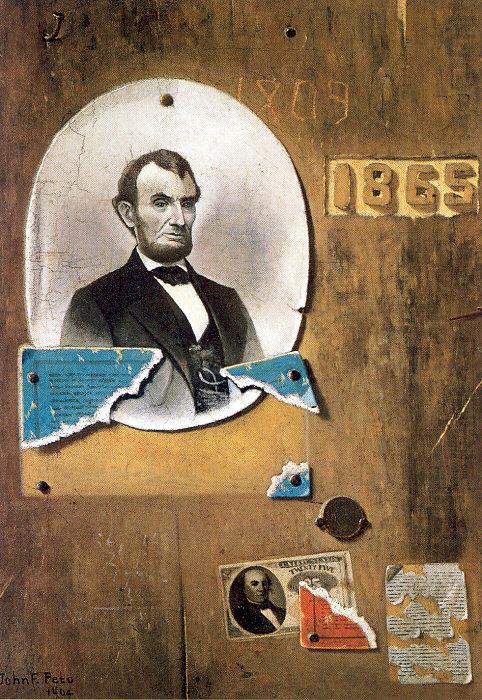 Peto, John Frederick Lincoln and the 25 Cent Note china oil painting image